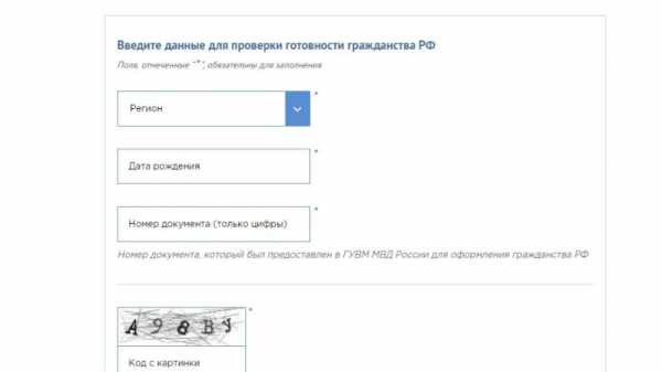 Как узнать о получении гражданства россии после подачи документов