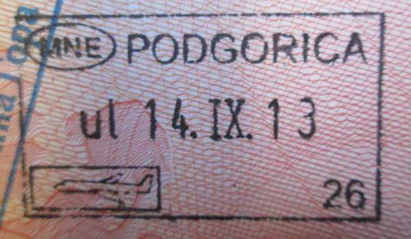 Нужна ли виза в черногорию