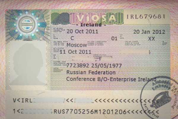 Оформить визу в ирландию